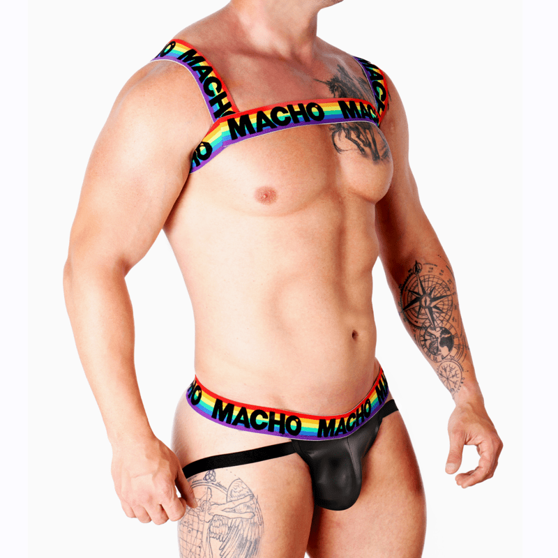 MACHO - CABLAGGIO DOPPIO PRIDE LIMITED - MACHO UNDERWEAR - Intimo per le occasioni speciali | The Game Lingerie