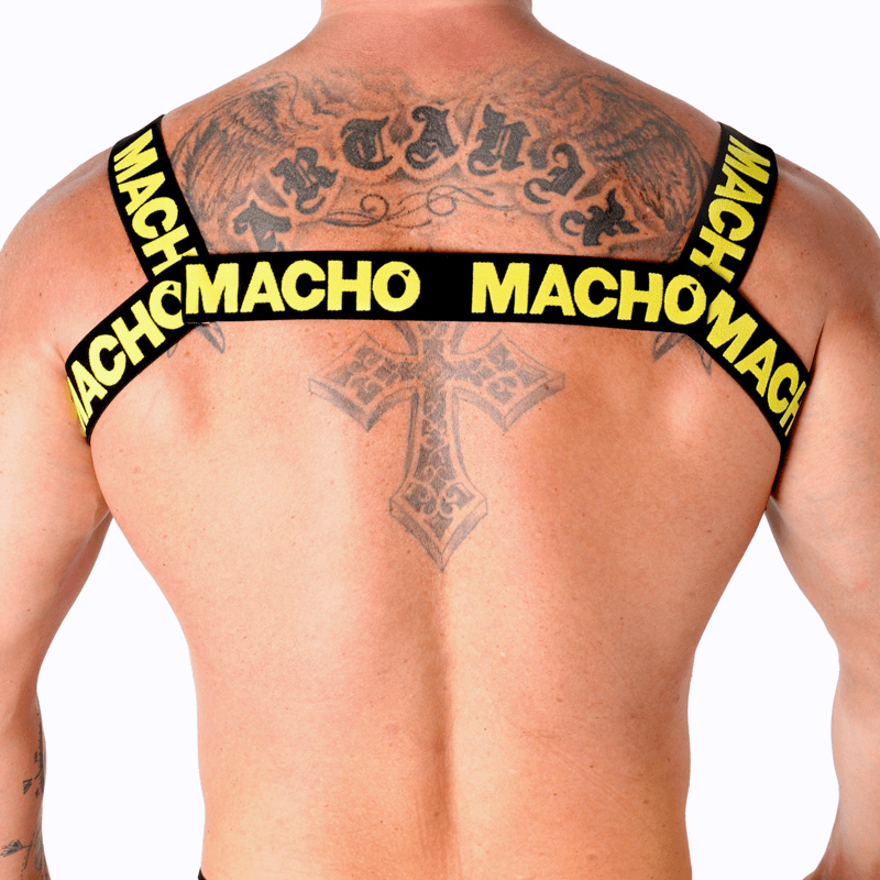 MACHO - DOPPIO CABLAGGIO GIALLO - MACHO UNDERWEAR - Intimo per le occasioni speciali | The Game Lingerie