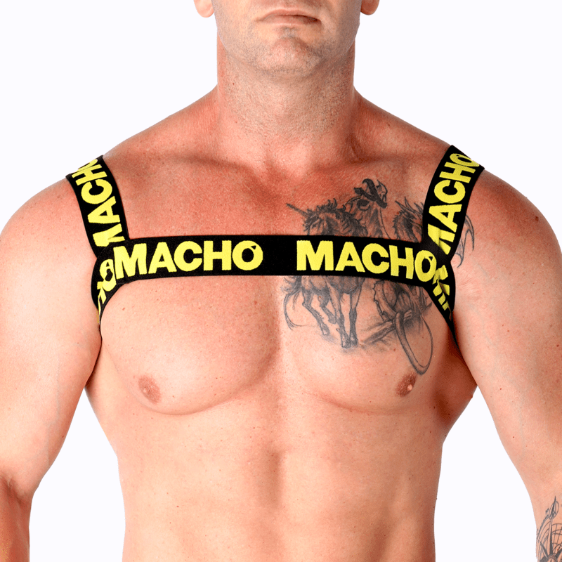 MACHO - DOPPIO CABLAGGIO GIALLO - MACHO UNDERWEAR - Intimo per le occasioni speciali | The Game Lingerie