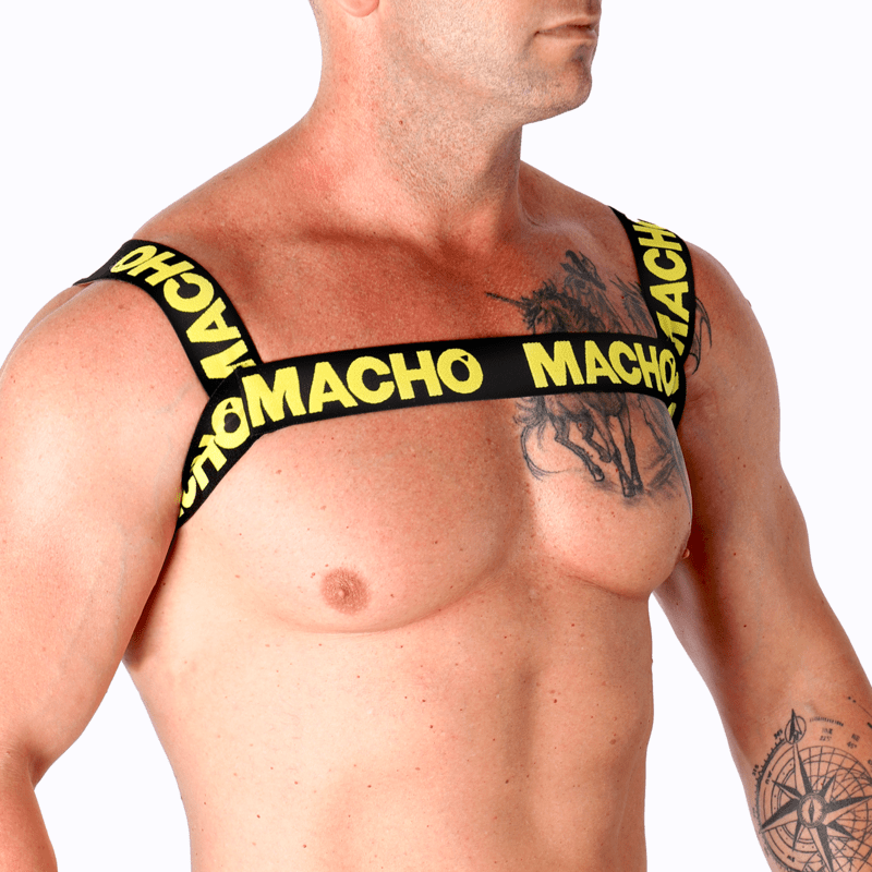 MACHO - DOPPIO CABLAGGIO GIALLO - MACHO UNDERWEAR - Intimo per le occasioni speciali | The Game Lingerie