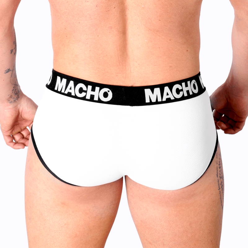 MACHO - MS30BL SLIP BIANCO S - MACHO UNDERWEAR - Intimo per le occasioni speciali | The Game Lingerie