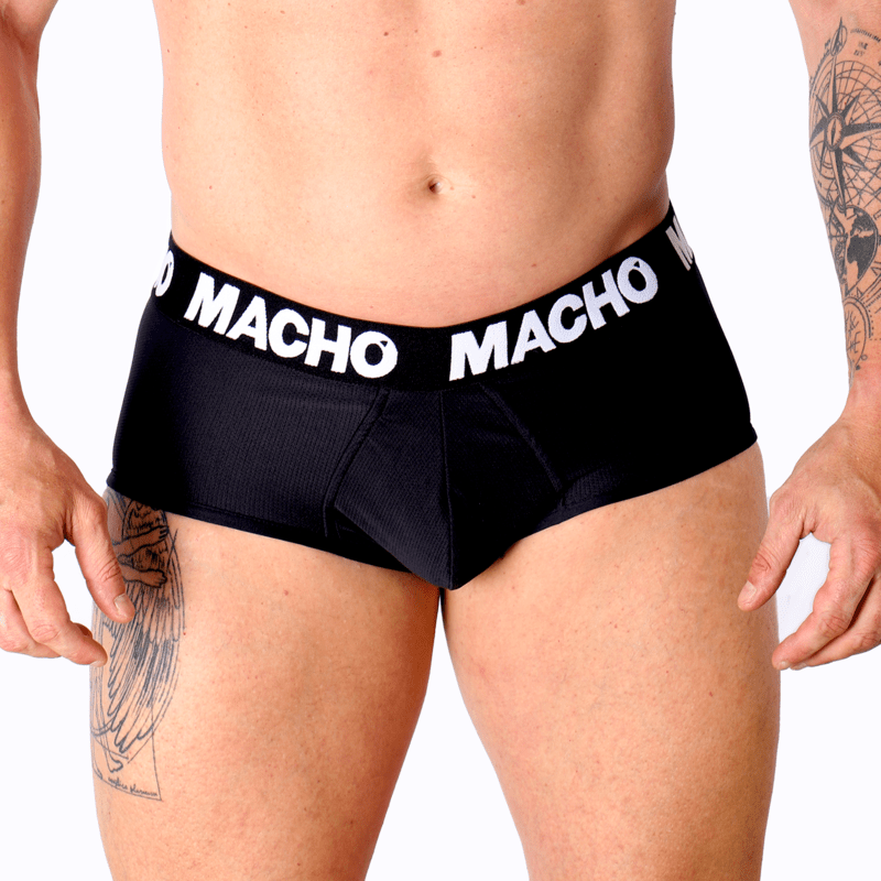 MACHO - MS30NG SLIP NERO S - MACHO UNDERWEAR - Intimo per le occasioni speciali | The Game Lingerie