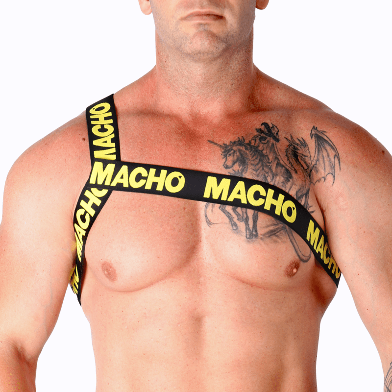 MACHO - PETTORINA ROMANA BIANCA S/M - MACHO UNDERWEAR - Intimo per le occasioni speciali | The Game Lingerie