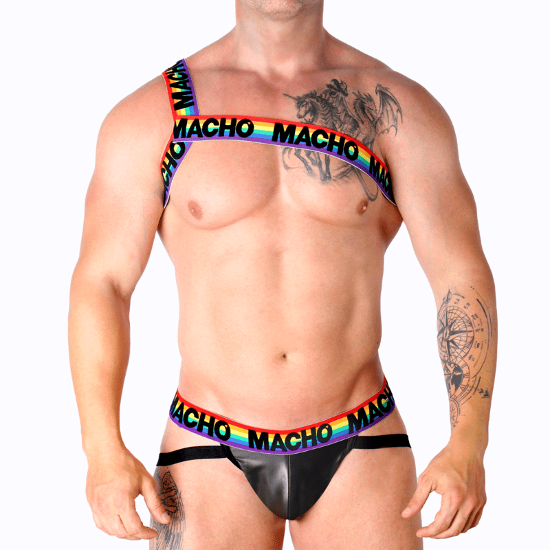 MACHO - PETTORINA ROMANA BIANCA S/M - MACHO UNDERWEAR - Intimo per le occasioni speciali | The Game Lingerie