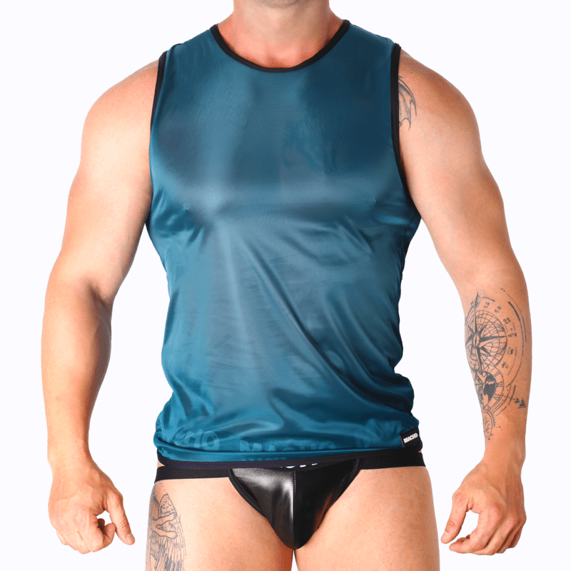 MACHO - T - SHIRT VERDE S/M - MACHO UNDERWEAR - Intimo per le occasioni speciali | The Game Lingerie