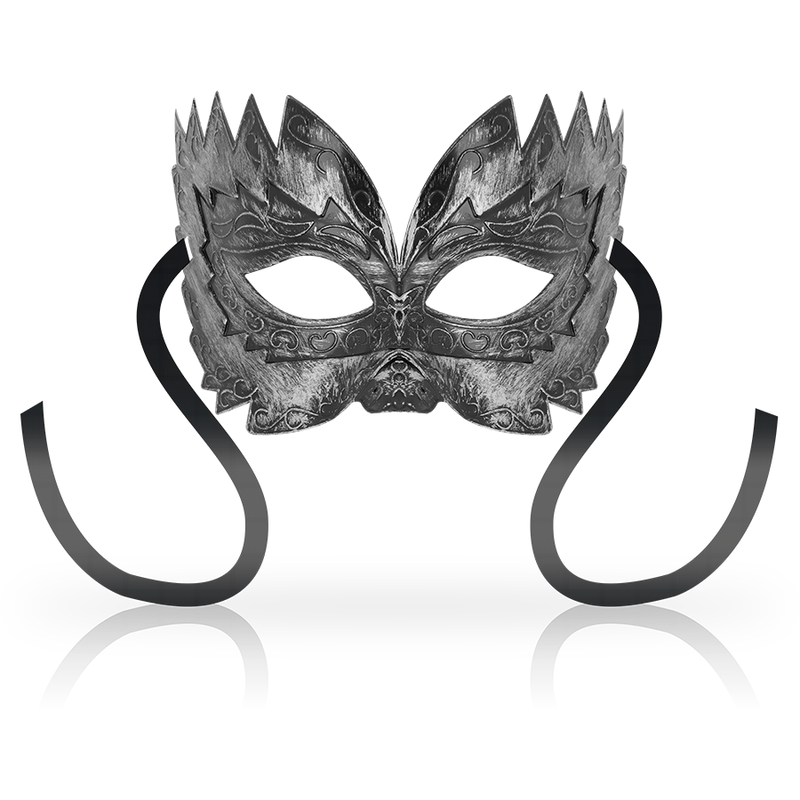 MASCHERA ANTIZAZ STILE VENEZIANO ARGENTO - OHMAMA - OHMAMA MASKS - Intimo per le occasioni speciali | The Game Lingerie