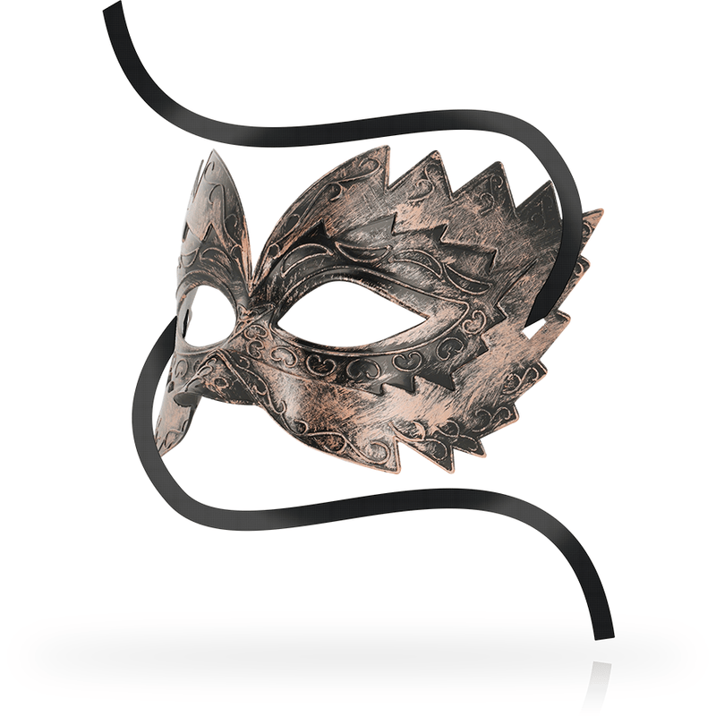 MASCHERA ANTIZAZ STILE VENEZIANO RAME - OHMAMA - OHMAMA MASKS - Intimo per le occasioni speciali | The Game Lingerie