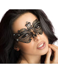 MASCHERA IN OTTONE NERA - CR 3755 - CHILIROSE - CHILIROSE ACCESORIES - Intimo per le occasioni speciali | The Game Lingerie