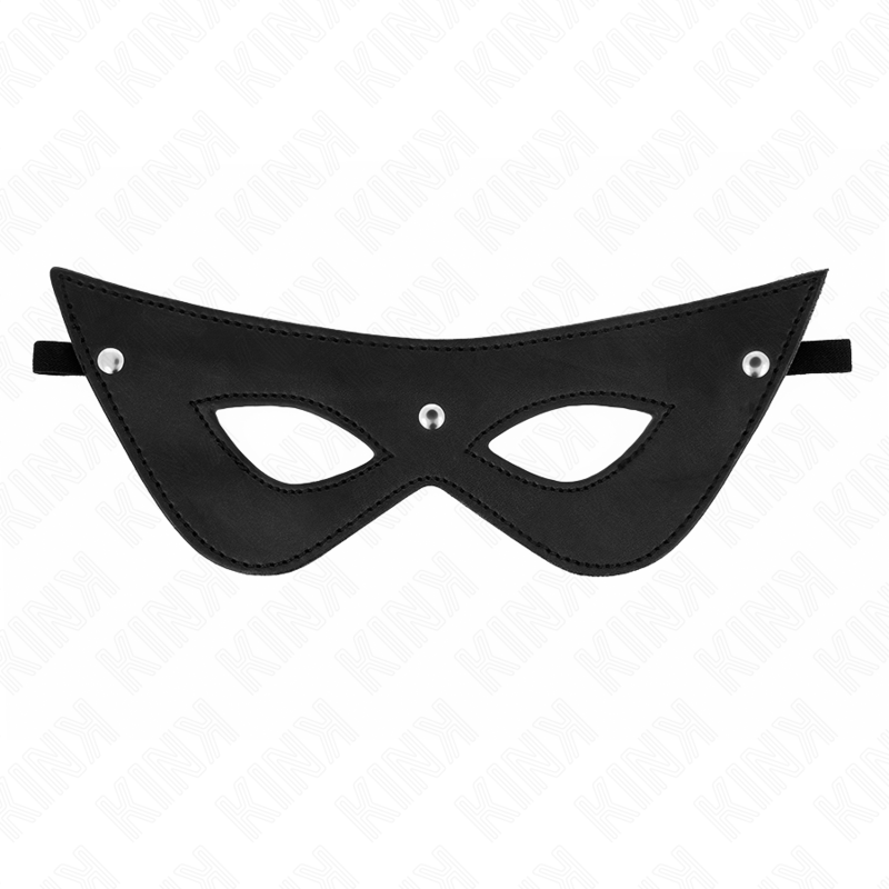 MASCHERA IN SIMILPELLE 3 RIVETTI 24 x 9 CM - KINK - KINK MASKED ALLURE - Intimo per le occasioni speciali | The Game Lingerie