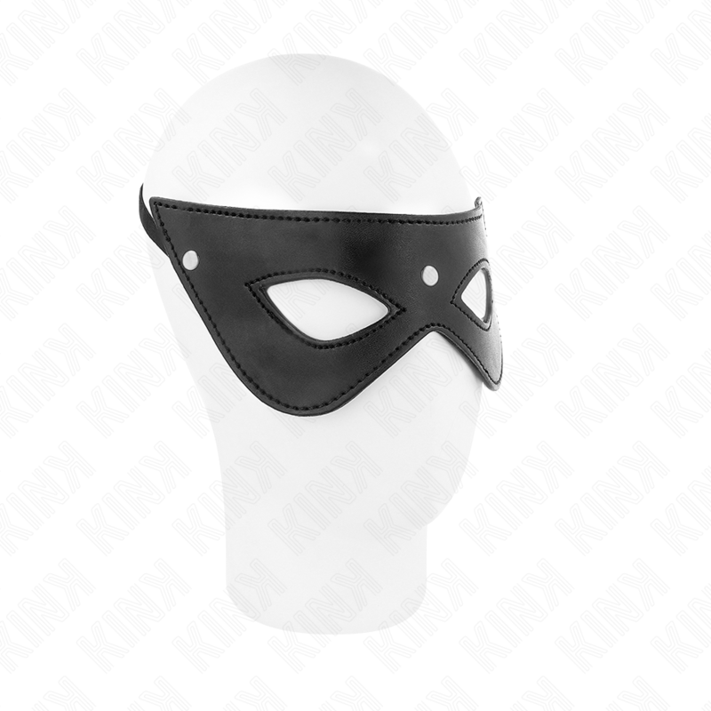 MASCHERA IN SIMILPELLE 3 RIVETTI 24 x 9 CM - KINK - KINK MASKED ALLURE - Intimo per le occasioni speciali | The Game Lingerie