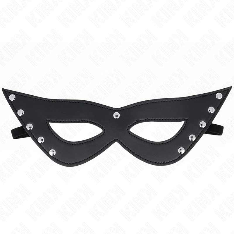 MASCHERA IN SIMILPELLE 5 RIVETTI 28 x 8 CM - KINK - KINK MASKED ALLURE - Intimo per le occasioni speciali | The Game Lingerie