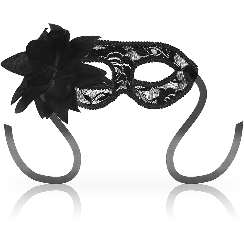MASCHERE IN PIZZO NERO E FIORI - OHMAMA - OHMAMA MASKS - Intimo per le occasioni speciali | The Game Lingerie