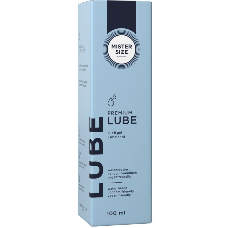 MISTER SIZE - LUBRIFICANTE PREMIUM 100 ML - MISTER SIZE - Intimo per le occasioni speciali | The Game Lingerie
