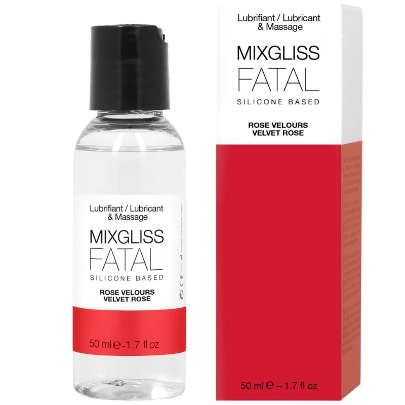MIXGLISS - LUBRIFICANTE SILICONE ROSE FATALI 50 ML - MIXGLISS - Intimo per le occasioni speciali | The Game Lingerie