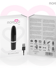 MORESSA - IVY VIBRATORE STIMOLATORE DA VIAGGIO NERO - MORESSA - Intimo per le occasioni speciali | The Game Lingerie