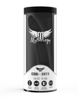 MYTHOLOGY - DILDO COBI ONYX CON ANELLO PER DOPPIA PENETRAZIONE 13 CM IN SILICONE - MYTHOLOGY FANTASY DILDO - Intimo per le occasioni speciali | The Game Lingerie