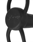 MYTHOLOGY - DILDO COBI ONYX CON ANELLO PER DOPPIA PENETRAZIONE 13 CM IN SILICONE - MYTHOLOGY FANTASY DILDO - Intimo per le occasioni speciali | The Game Lingerie