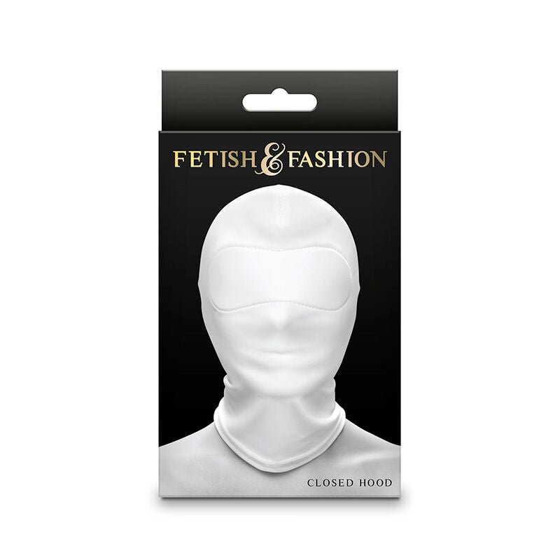 NS NOVELTIES - FETISH & FASHION CAPPUCCIO CHIUSO NYLON BIANCO - NS NOVELTIES - Intimo per le occasioni speciali | The Game Lingerie