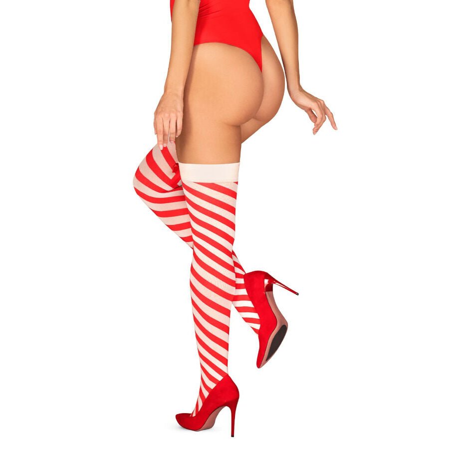 OBSESSIVE - CALZE KISSMAS S/M - OBSESSIVE XMAS - Intimo per le occasioni speciali | The Game Lingerie