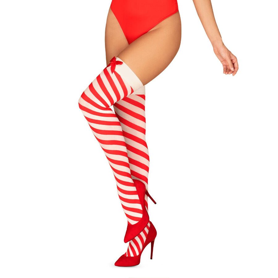 OBSESSIVE - CALZE KISSMAS S/M - OBSESSIVE XMAS - Intimo per le occasioni speciali | The Game Lingerie