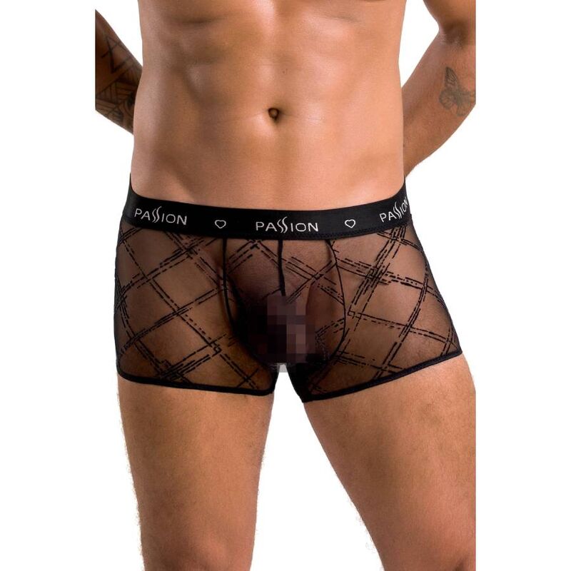 PASSION - 032 SHORT JAMES NERO L/XL - PASSION MEN - Intimo per le occasioni speciali | The Game Lingerie