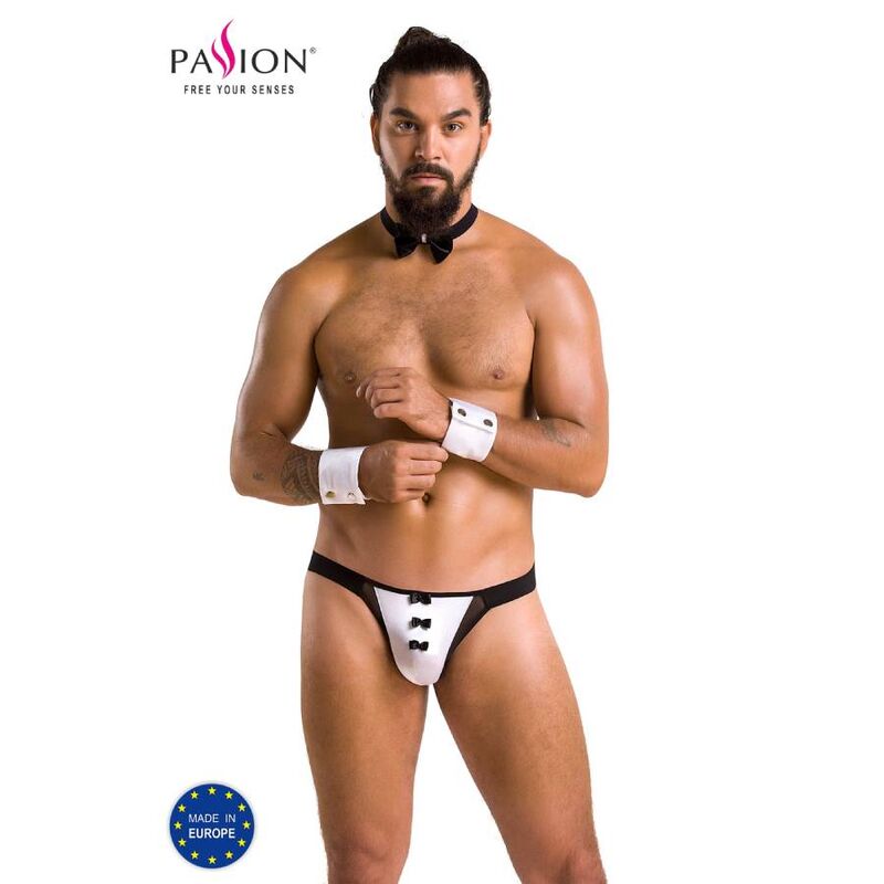 PASSION - 036 SLIP ALFROJO NERO L/XL - PASSION MEN - Intimo per le occasioni speciali | The Game Lingerie