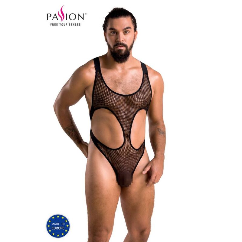 PASSION - 040 BODY LEON NERO L/XL - PASSION MEN - Intimo per le occasioni speciali | The Game Lingerie