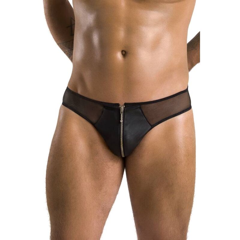 PASSION - 042 SLIP TIMMY NERO L/XL - PASSION MEN - Intimo per le occasioni speciali | The Game Lingerie