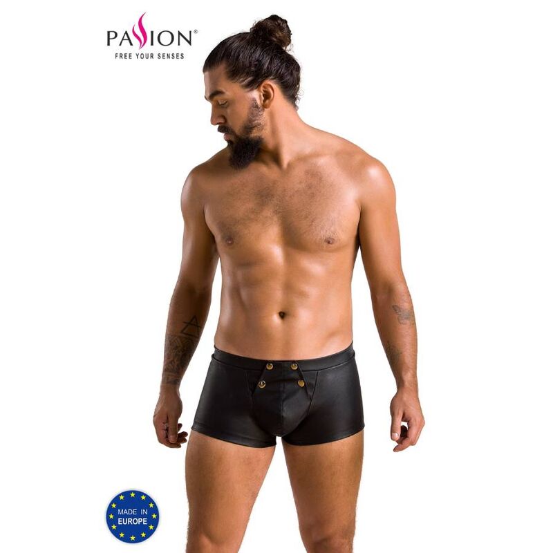 PASSION - 050 PATRICK SHORTS NERO L/XL - PASSION MEN - Intimo per le occasioni speciali | The Game Lingerie