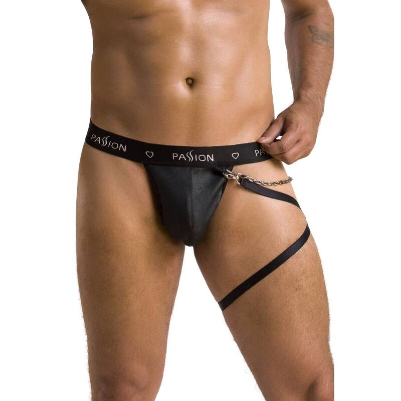 PASSION - 058 BILL PERIZOMA NERO S/M - PASSION MEN - Intimo per le occasioni speciali | The Game Lingerie