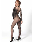 PASSION - BS 107 BODYSTOCKING NERO TAGLIA UNICA - PASSION WOMAN BODYSTOCKINGS - Intimo per le occasioni speciali | The Game Lingerie