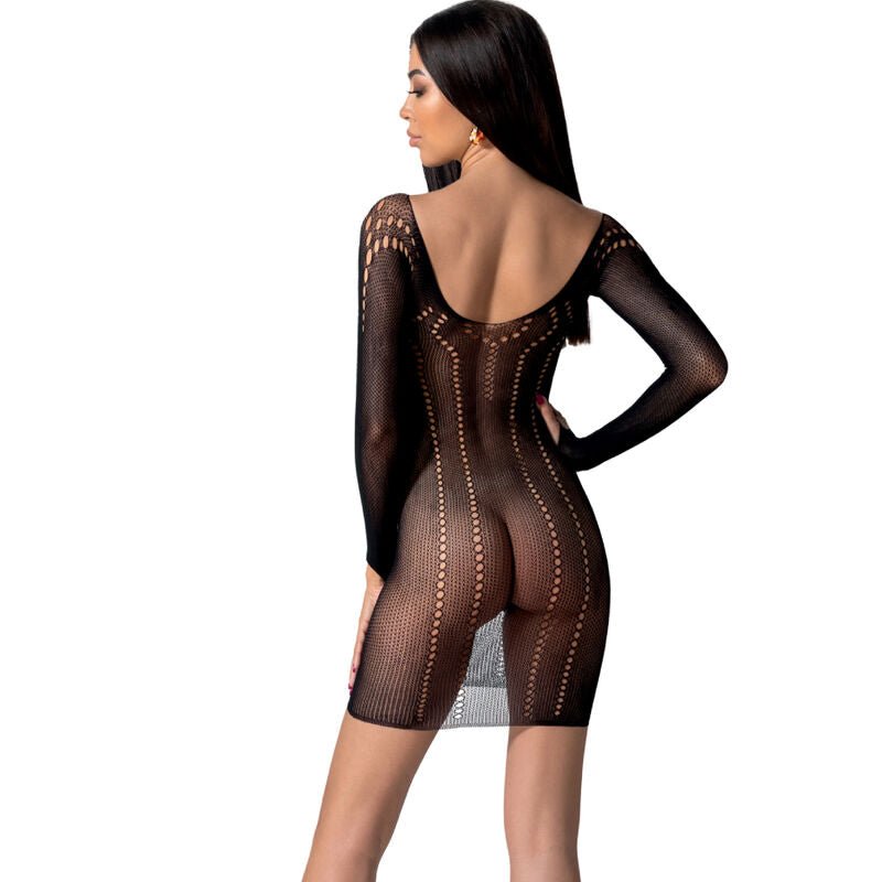 PASSION - BS101 BODYSTOCKING NERO TAGLIA UNICA - PASSION WOMAN BODYSTOCKINGS - Intimo per le occasioni speciali | The Game Lingerie