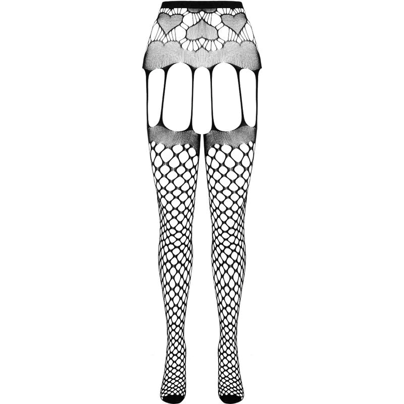 PASSION - COLLEZIONE ECO BODYSTOCKING ECO S009 ROSSO - PASSION WOMAN GARTER & STOCK - Intimo per le occasioni speciali | The Game Lingerie