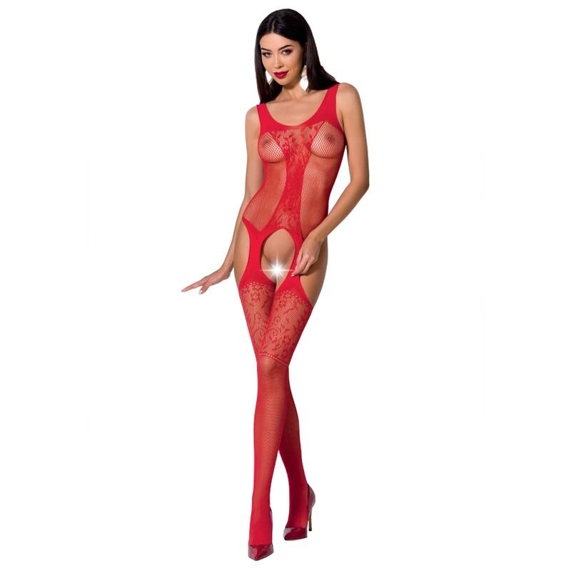 PASSION - DONNA BS072 BODYSTOCKING TAGLIA UNICA NERO - PASSION WOMAN - Intimo per le occasioni speciali | The Game Lingerie