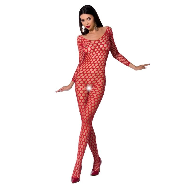 PASSION - DONNA BS077 BODYSTOCKING TAGLIA UNICA NERO - PASSION WOMAN - Intimo per le occasioni speciali | The Game Lingerie