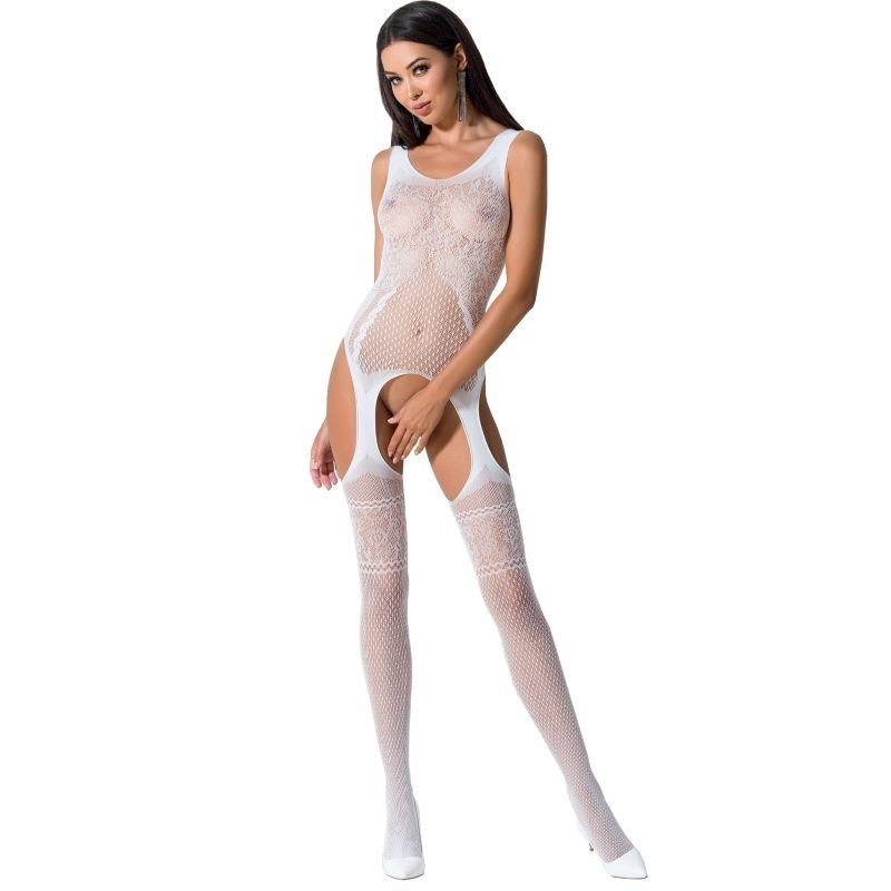 PASSION - E DONNA BS061 BODYSTOCKING NERO TAGLIA UNICA - PASSION WOMAN - Intimo per le occasioni speciali | The Game Lingerie