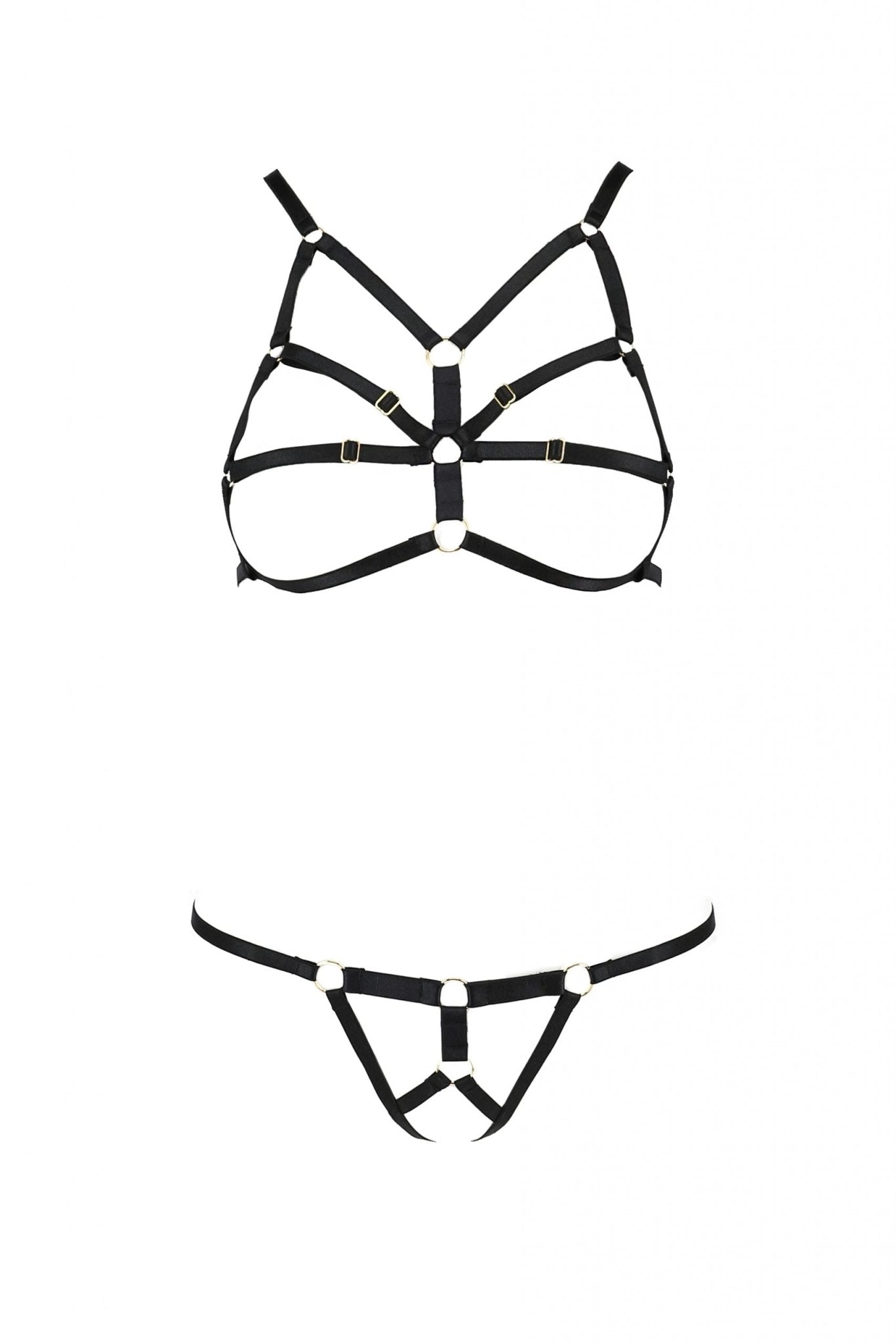 PASSION - SET ARMANDA COLLEZIONE DEVIL - PASSION WOMAN SETS - Intimo per le occasioni speciali | The Game Lingerie