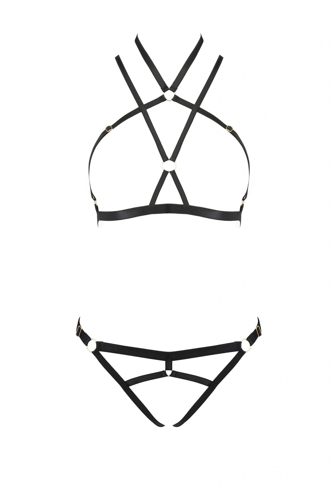 PASSION - SET KELIS COLLEZIONE DEVIL - PASSION WOMAN SETS - Intimo per le occasioni speciali | The Game Lingerie