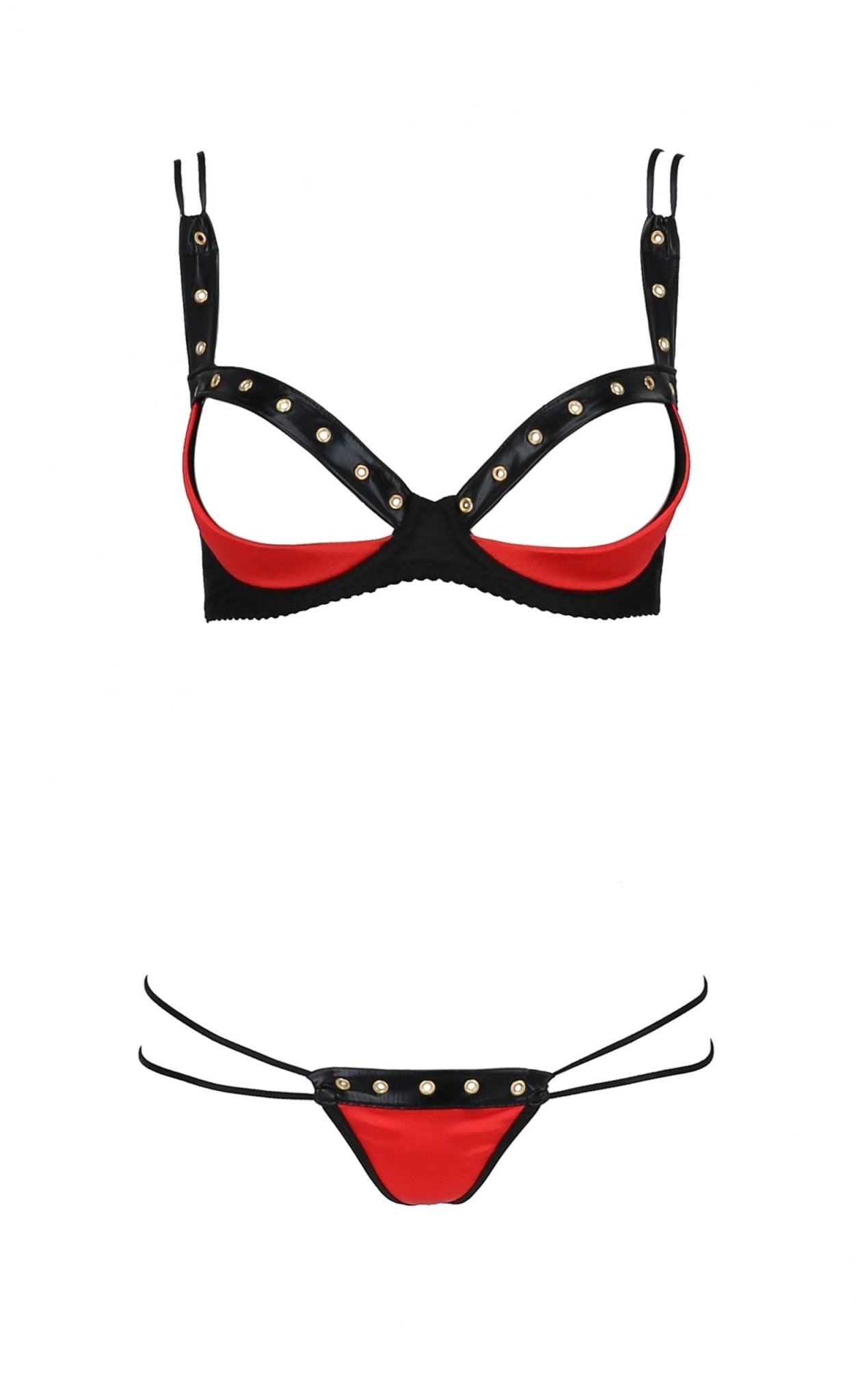 PASSION - SET MIDORI DONNA - PASSION WOMAN SETS - Intimo per le occasioni speciali | The Game Lingerie
