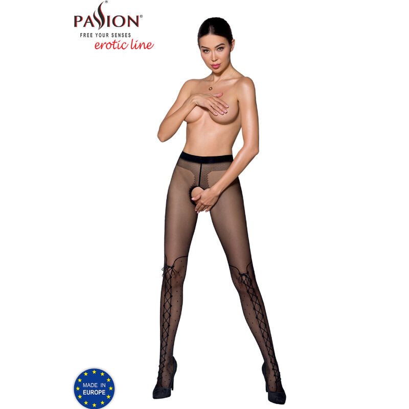 PASSION - TIOPEN 009 COLLANT NERO 1/2 20 DEN - PASSION WOMAN GARTER & STOCK - Intimo per le occasioni speciali | The Game Lingerie