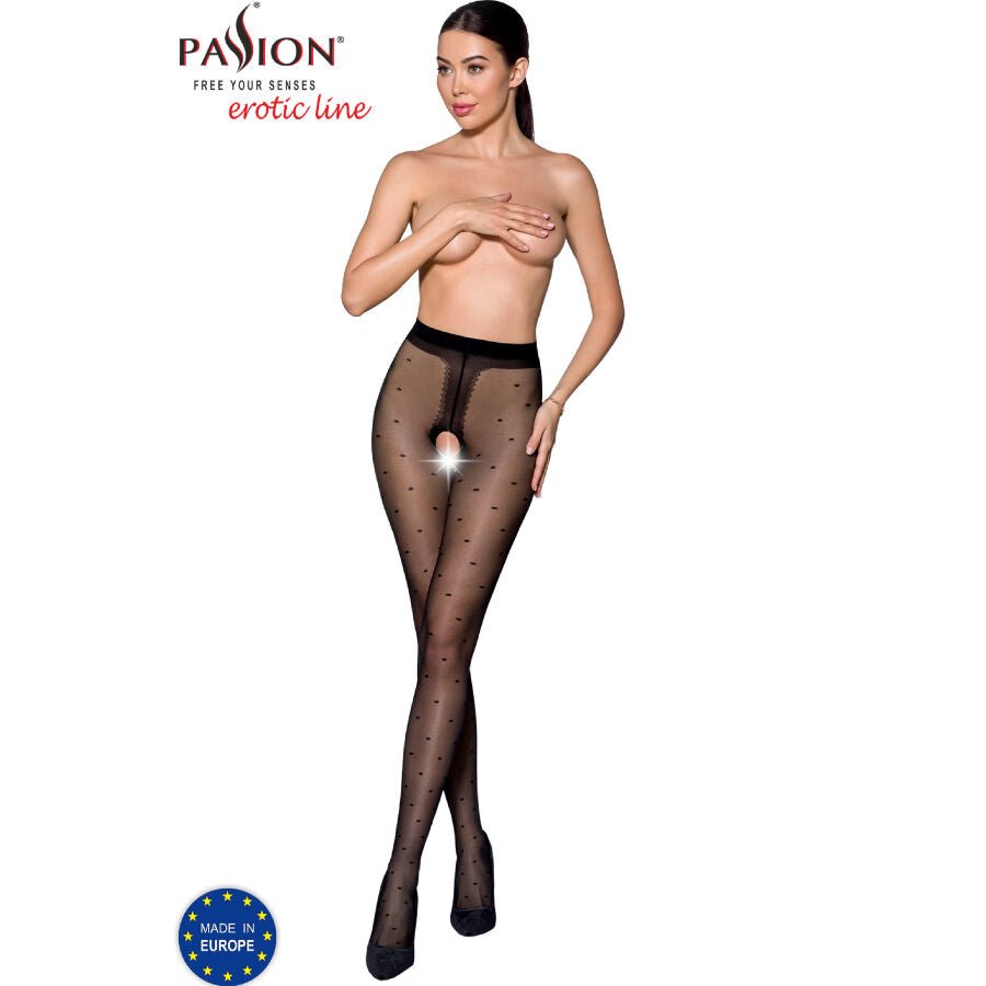 PASSION - TIOPEN 018 COLLANT NERO 1/2 20 DEN - PASSION WOMAN GARTER & STOCK - Intimo per le occasioni speciali | The Game Lingerie
