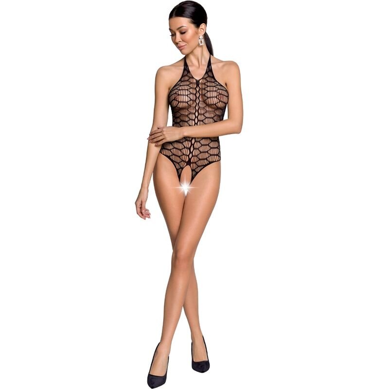 PASSION - WOMAN BS087 BODYSTOCKING NERO TAGLIA UNICA - PASSION WOMAN - Intimo per le occasioni speciali | The Game Lingerie