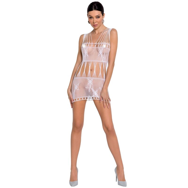PASSION WOMAN BS090 BODYSTOCKING BIANCO TAGLIA UNICA - PASSION WOMAN - Intimo per le occasioni speciali | The Game Lingerie