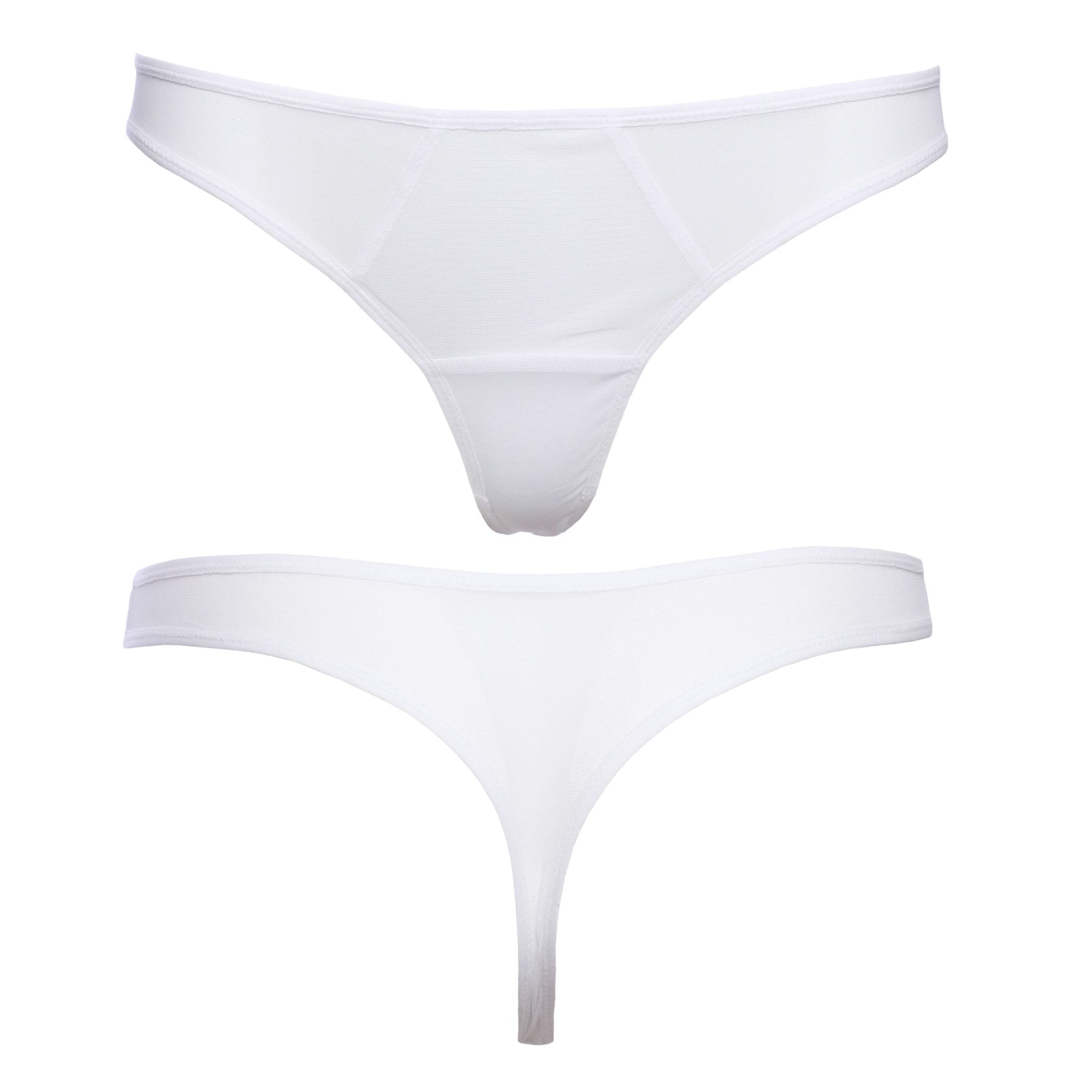 Perizoma White Mesh in rete bianca - Flash You and Me - The Game Lingerie