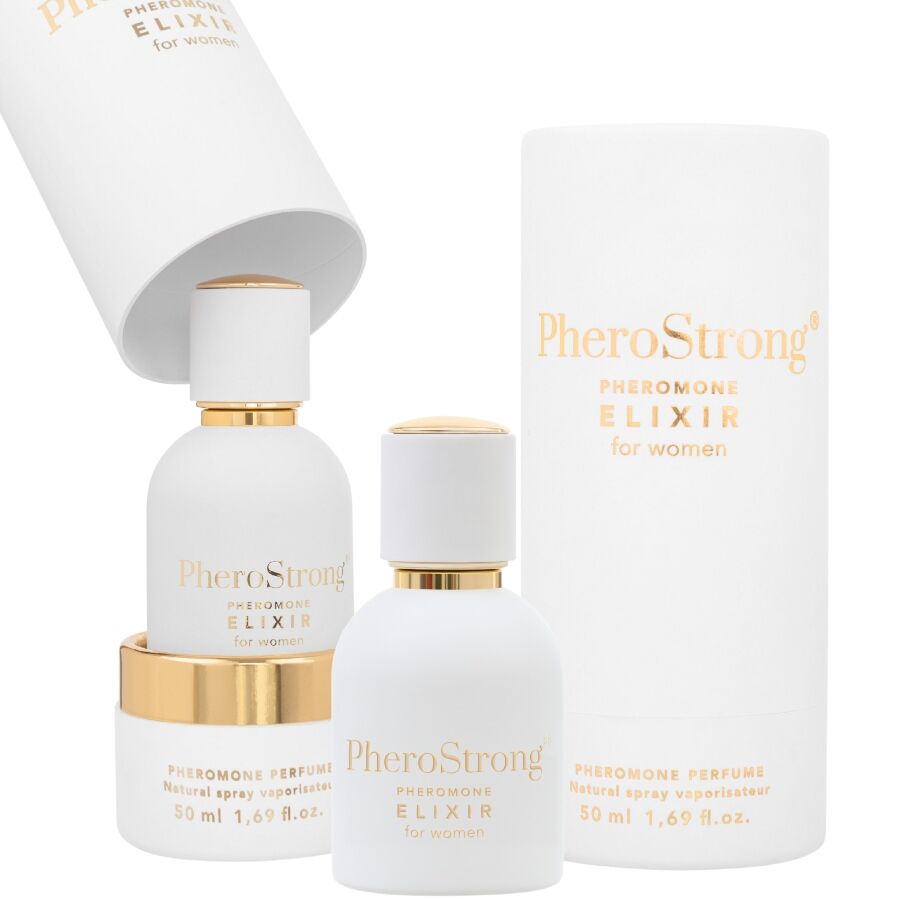PHEROSTRONG - ELISIR AI FEROMONI PER DONNE 50 ML - PHEROSTRONG - Intimo per le occasioni speciali | The Game Lingerie