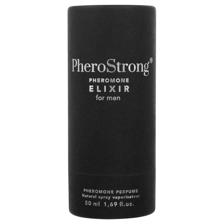 PHEROSTRONG - ELISIR AI FEROMONI PER UOMINI 50 ML - PHEROSTRONG - Intimo per le occasioni speciali | The Game Lingerie
