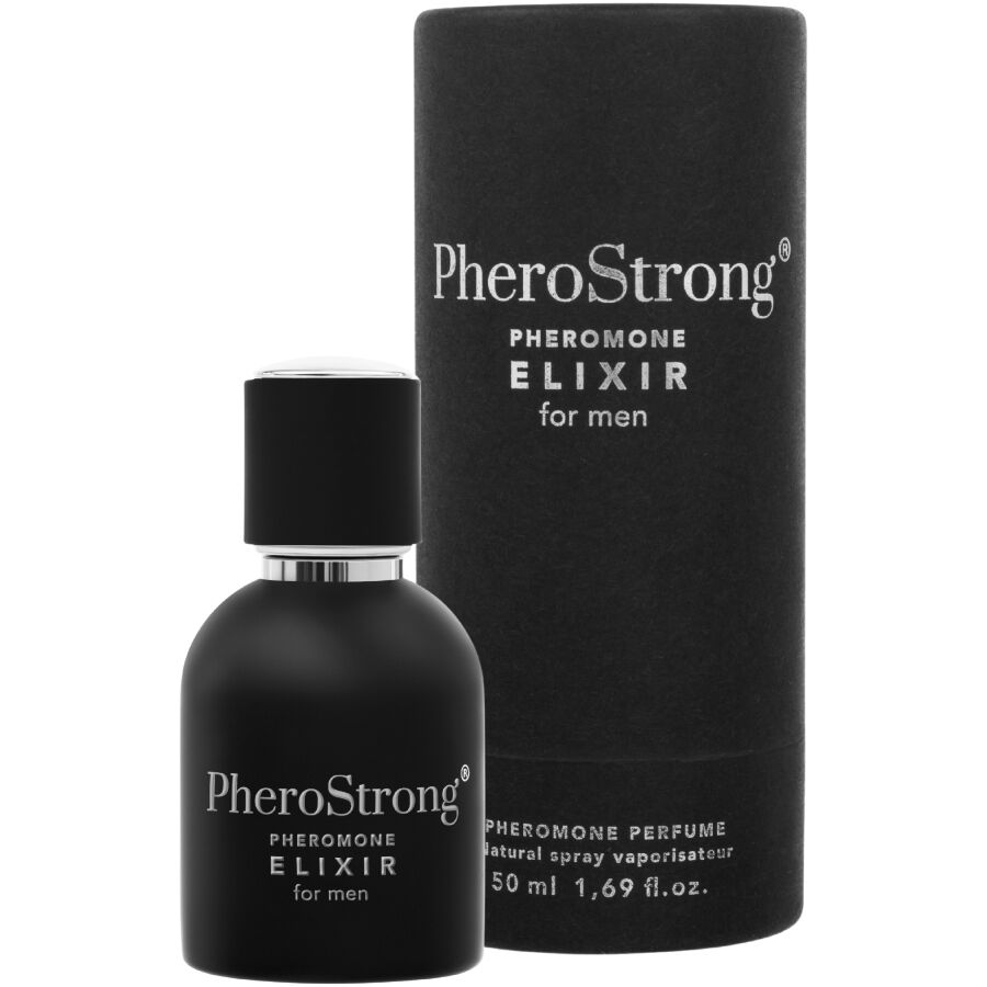 PHEROSTRONG - ELISIR AI FEROMONI PER UOMINI 50 ML - PHEROSTRONG - Intimo per le occasioni speciali | The Game Lingerie