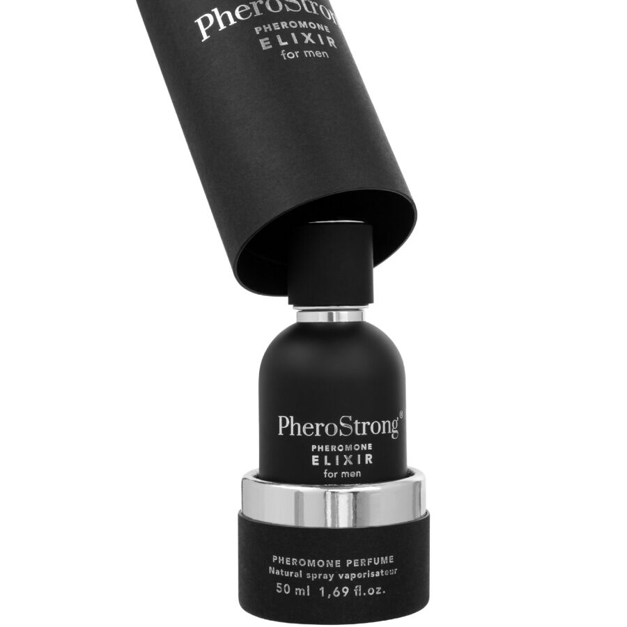 PHEROSTRONG - ELISIR AI FEROMONI PER UOMINI 50 ML - PHEROSTRONG - Intimo per le occasioni speciali | The Game Lingerie
