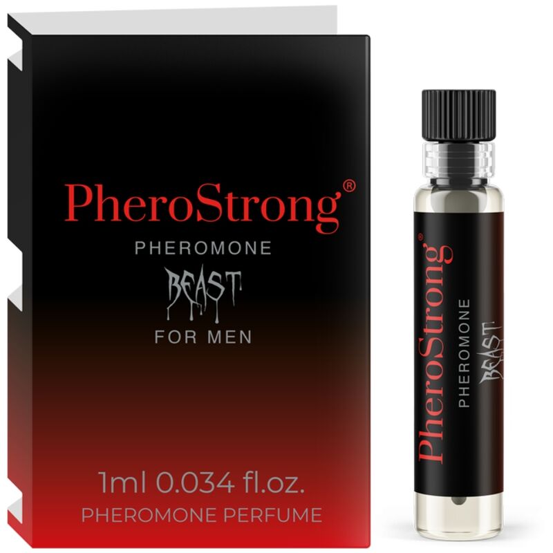 PHEROSTRONG - PROFUMO AI FEROMONI BEAST PER UOMO 1 ML - PHEROSTRONG - Intimo per le occasioni speciali | The Game Lingerie