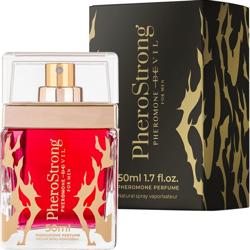 PHEROSTRONG - PROFUMO AI FEROMONI DEVIL PER UOMO 50 ML - PHEROSTRONG - Intimo per le occasioni speciali | The Game Lingerie